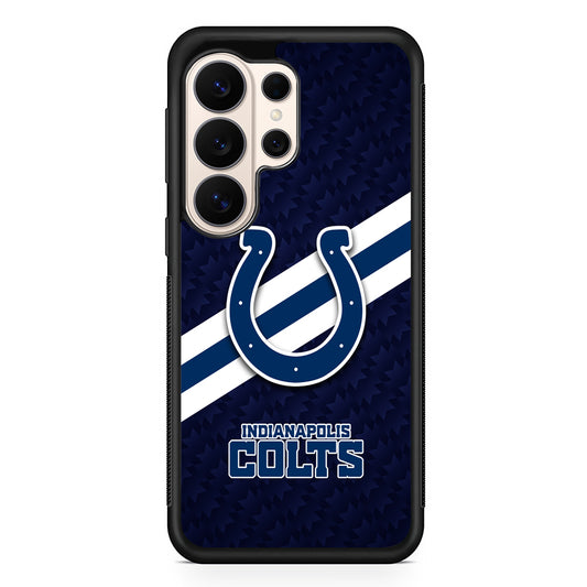 NFL Indianapolis Colts Stripe Samsung Galaxy S26 Ultra Case | Slim Protective Case for Samsung Galaxy S26 Ultra