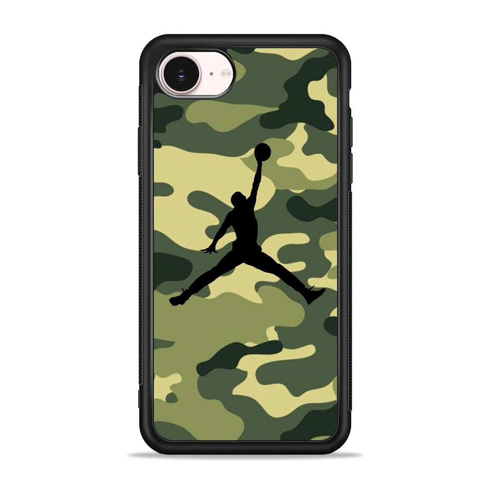 Jordan Camo Fighter iPhone 17e Case - Silicone Case