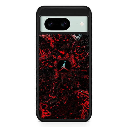 Air Jordan Mountain Contour Google Pixel 8 Case | Durable Protective Cover for Google Pixel 8