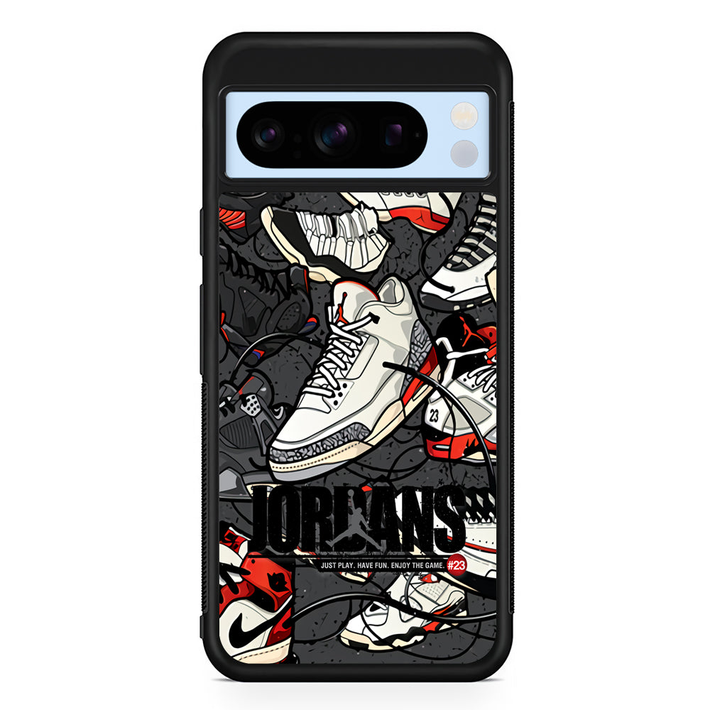 Air Jordan Play and Enjoy The Game Google Pixel 8 Pro Case | Slim Protective Cover