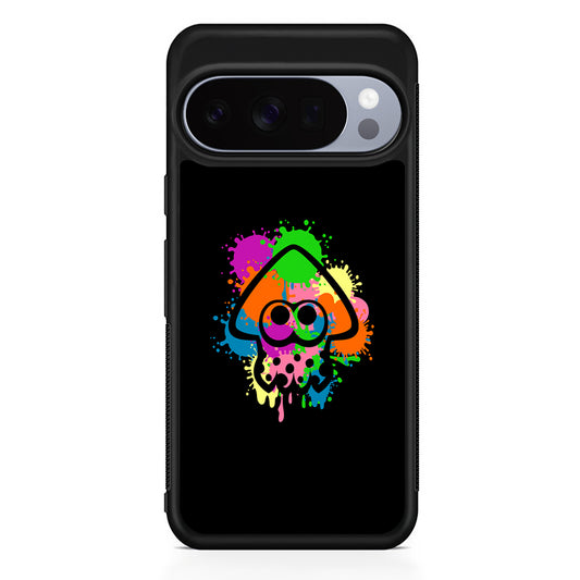 Splatoon Squid Symbol Google Pixel 10 Pro Case | Slim Google Pixel 10 Pro Rubber Case