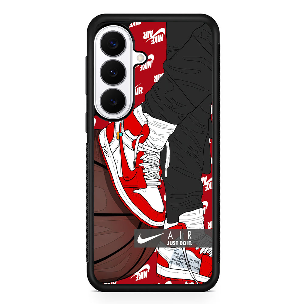 Nike Shiny Red Lava Samsung Galaxy S26 Plus Case | Stylish Protective Cover for Samsung Galaxy S26 Plus