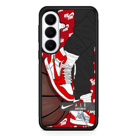 Nike Shiny Red Lava Samsung Galaxy S26 Plus Case | Stylish Protective Cover for Samsung Galaxy S26 Plus