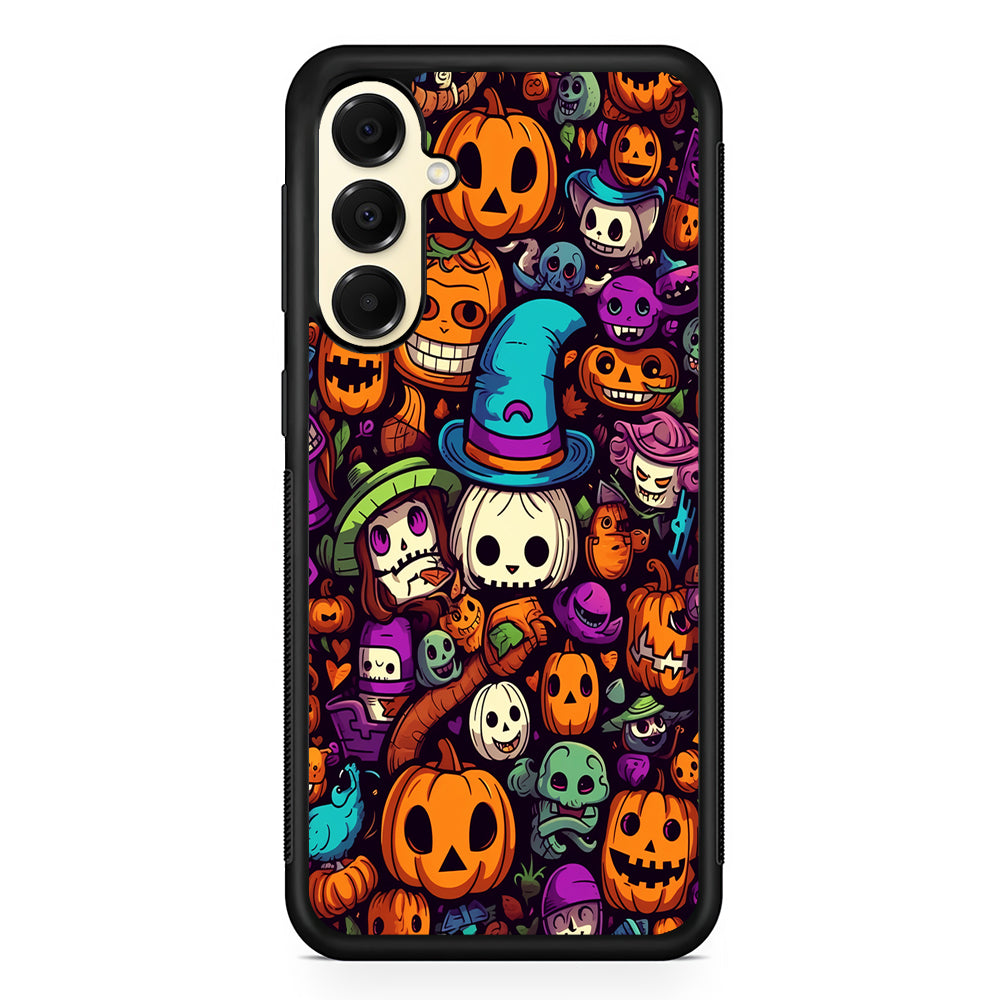 Horror Halloween Themed Samsung Galaxy A16 Case | Slim Rubber Samsung Galaxy A16 Case