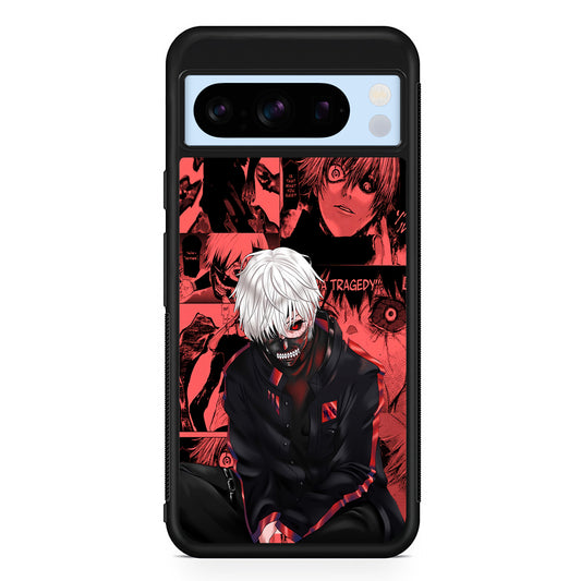 Tokyo Ghoul Ken Kaneki Comic Google Pixel 8 Pro Case | Slim Rubber Case for Google Pixel 8 Pro