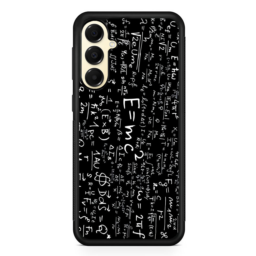 Physical Equations and Formulas Samsung Galaxy A16 Case | Slim Rubber Samsung Galaxy A16 Case