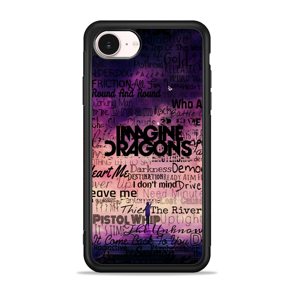 Imagine Dragons Poster Art iPhone 17e Case - Silicone Case