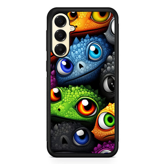 Reptile Eye Cartoon Samsung Galaxy A16 Case | Slim Rubber Samsung Galaxy A16 Case