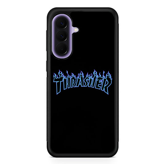 Thrasher Blue Flame Samsung Galaxy A57 Case | Samsung Galaxy A57 Protective Cover