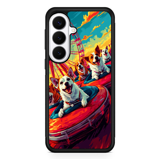 Happy Dogs At Carnival Samsung Galaxy S26 Plus Case | Slim Protective Cover for Samsung Galaxy S26 Plus