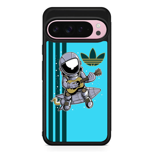 Adidas Astronaut Guitar Google Pixel 9 Pro XL Case | Protective Cover