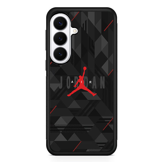 Air Jordan Black Shapes Samsung Galaxy S26 Plus Case | Lightweight Protective Cover for Galaxy S26 Plus