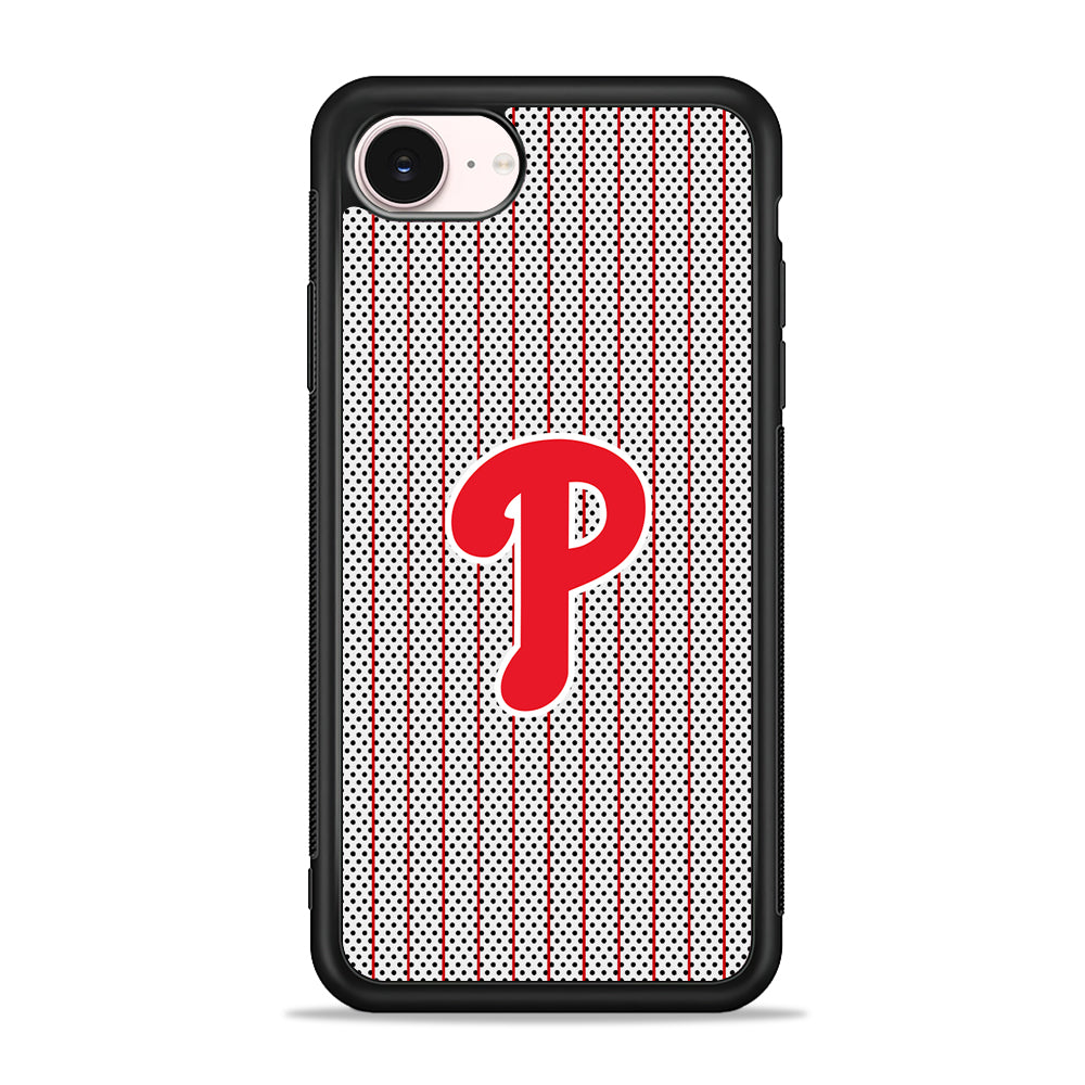 MLB Philadelphia Phillies Team iPhone 17e Case - Silicone Case