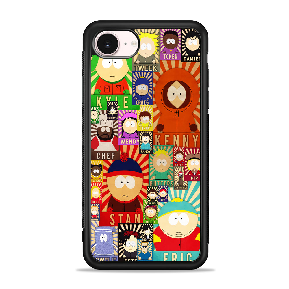 South Park All Characters iPhone 17e Case - Silicone Case