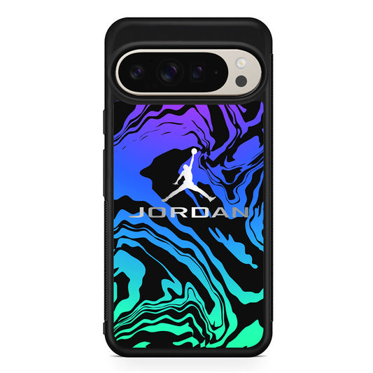 Air Jordan Silver Gradation Google Pixel 9 Pro Case | Slim Protective Cover