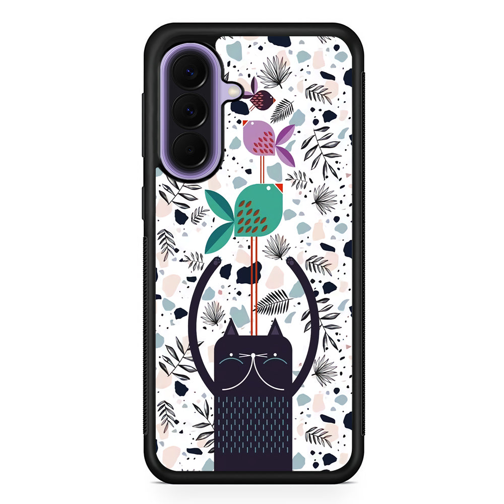 Cat Fish Aesthetic Samsung Galaxy A57 Case | Slim Samsung Galaxy A57 Rubber Case