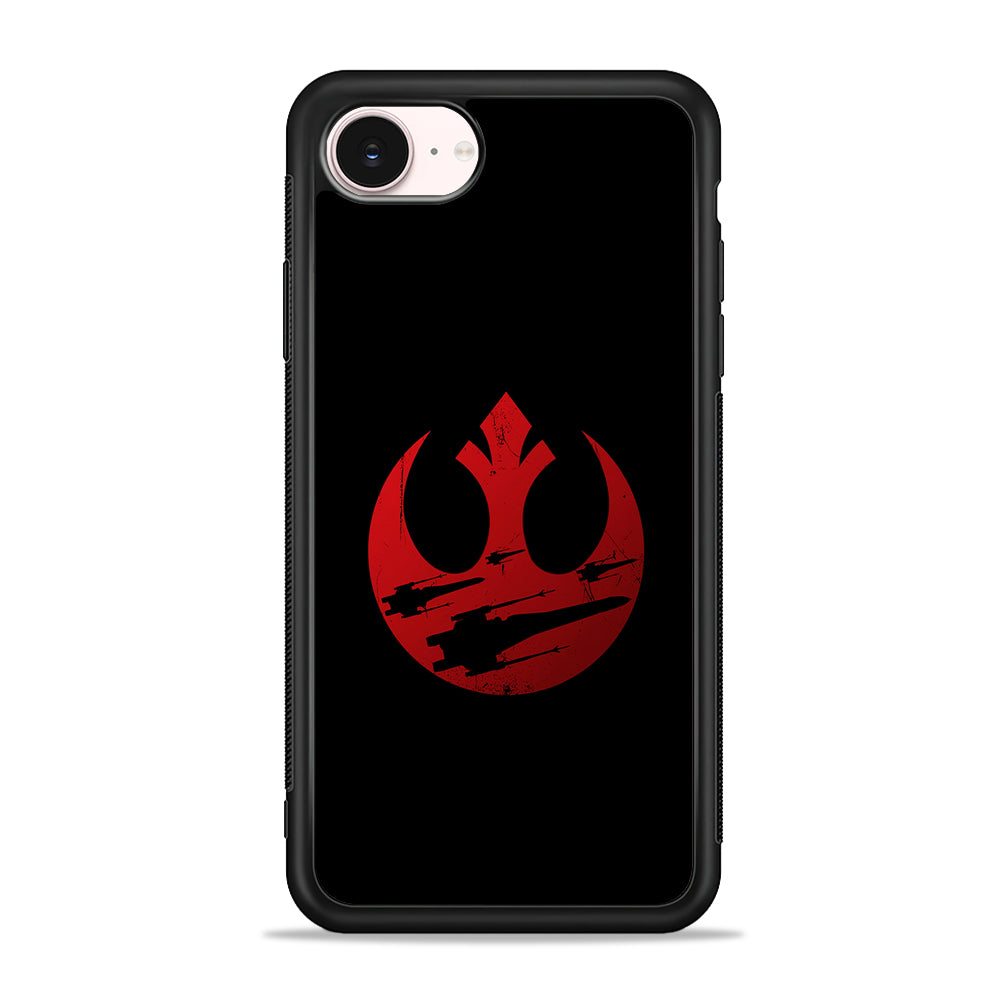 Rebel Alliance Star Wars Red iPhone 17e Case - Silicone Case