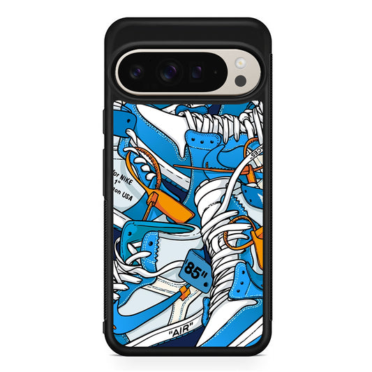 Nike Air Blue Google Pixel 9 Pro Case | Slim Protective Cover