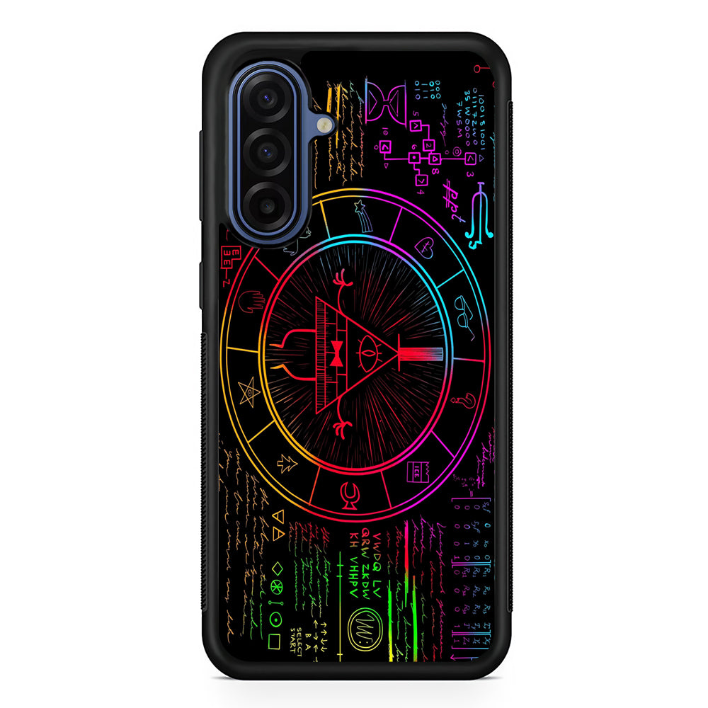 Gravity Falls Bill Cipher Colorful Samsung Galaxy A17 Case | Slim Protective Phone Cover