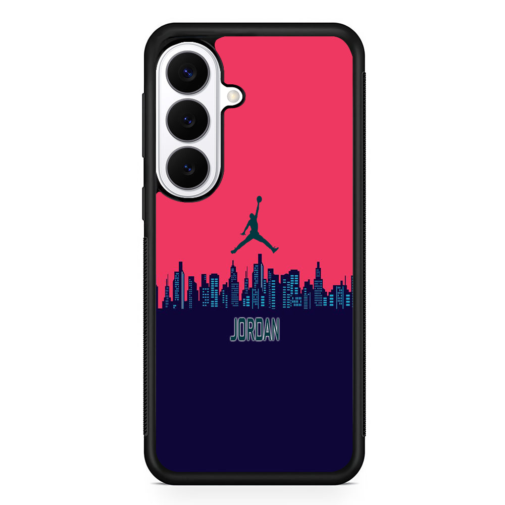 Jordan  Jump City Magenta Samsung Galaxy S26 Plus Case | Lightweight Protective Cover for Galaxy S26 Plus
