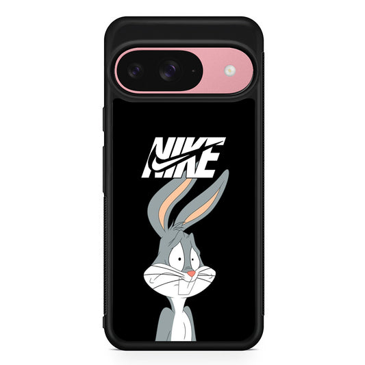 Nike Bugs Bunny Scared Google Pixel 9 Case | Durable Google Pixel 9 Cover