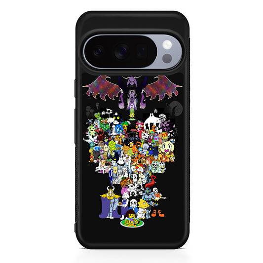 Undertale All Characters Google Pixel 10 Pro Case | Slim Google Pixel 10 Pro Rubber Case