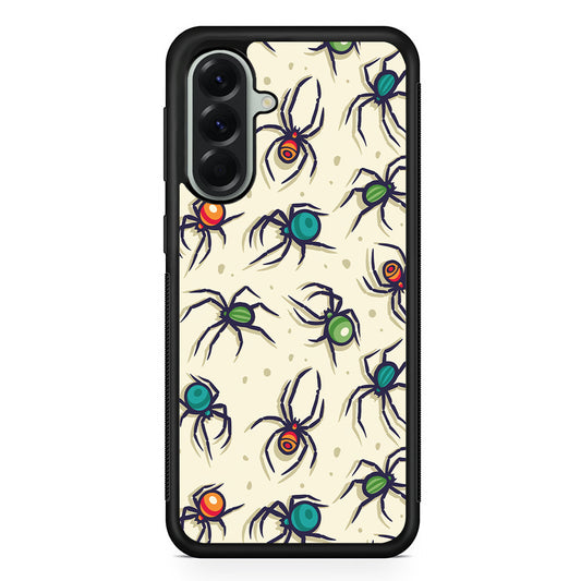 Colorful Spider Collection Samsung Galaxy A56 Case | Samsung Galaxy A56 Protective Rubber Case