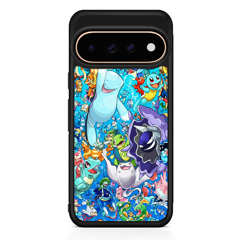 Pokemon Water Google Pixel 11 Pro Case - Stylish Protective Phone Case