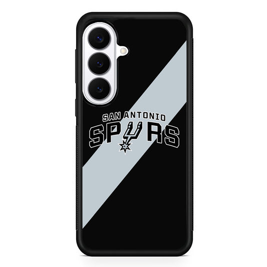 NBA San Antonio Spurs Stripe Samsung Galaxy S26 Plus Case | Slim Protective Cover for Samsung Galaxy S26 Plus