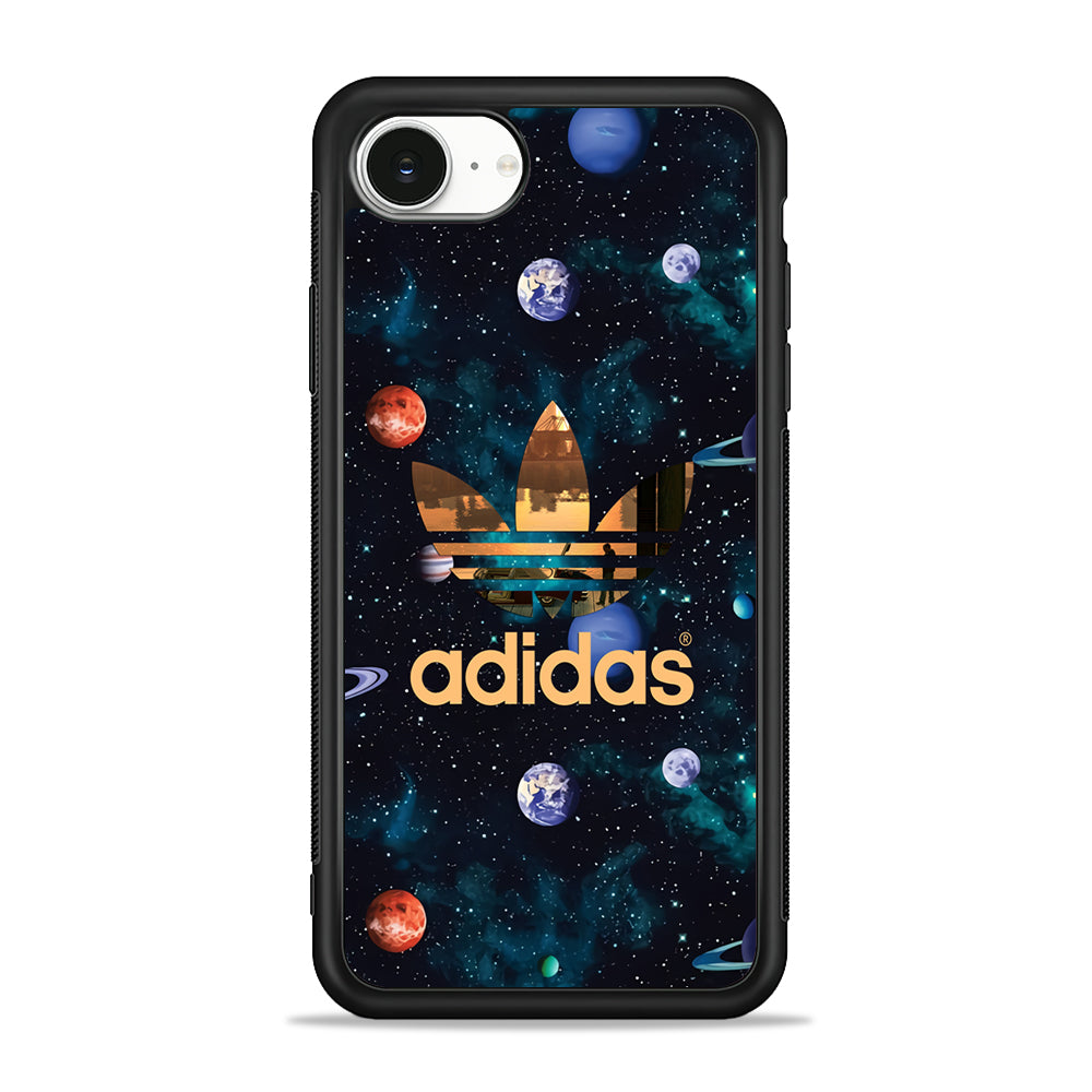 Adidas Galaxy Explore iPhone 16e Case - Slim Silicone Case