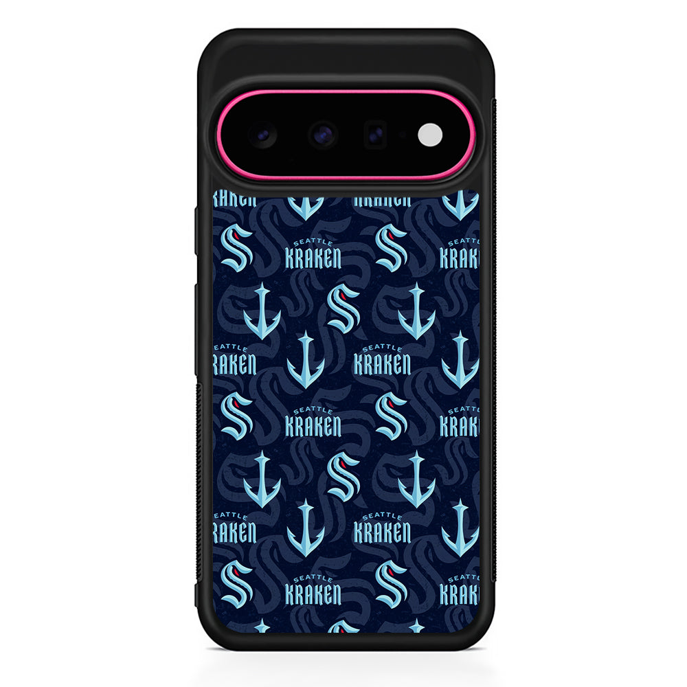 NHL Seattle Kraken Pattern Google Pixel 11 Case | Slim Shockproof Cover