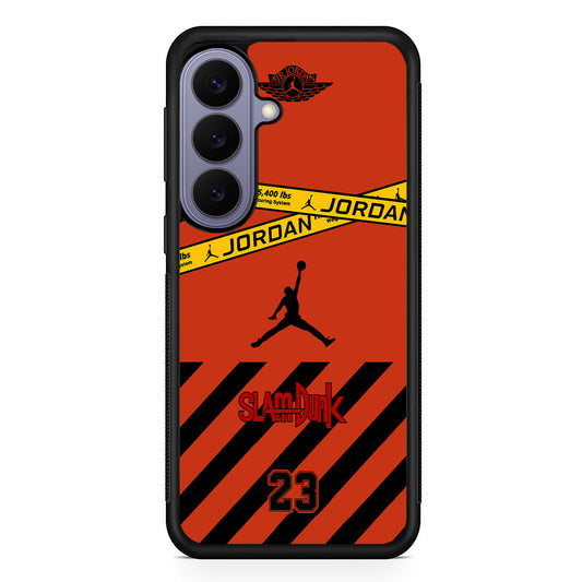 Air Jordan Run and Step Up Samsung Galaxy S26 Case | Slim Protective Rubber Case for Samsung S26