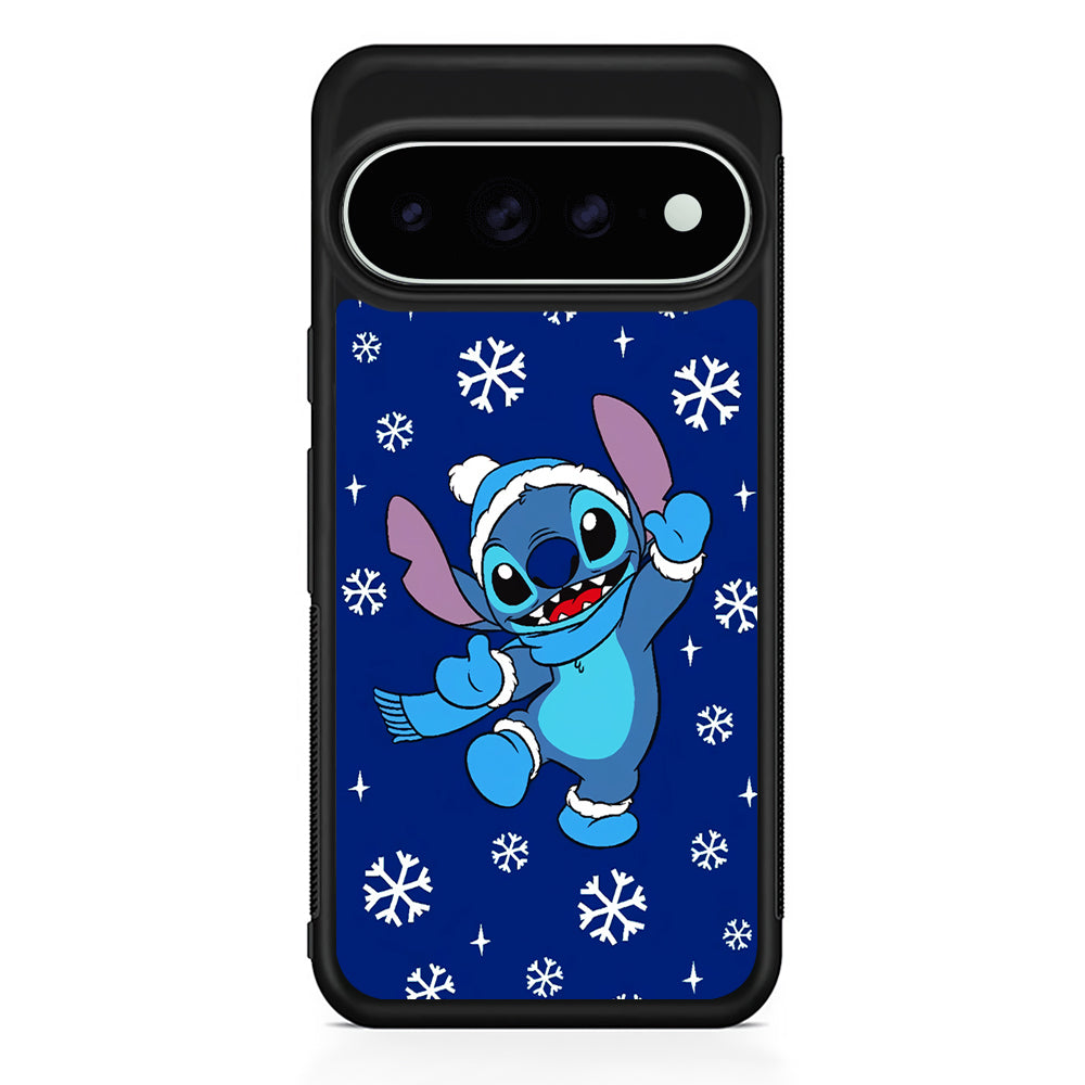 Stitch Navy Winter Google Pixel 11 Pro XL Case - Custom Design Protective Case