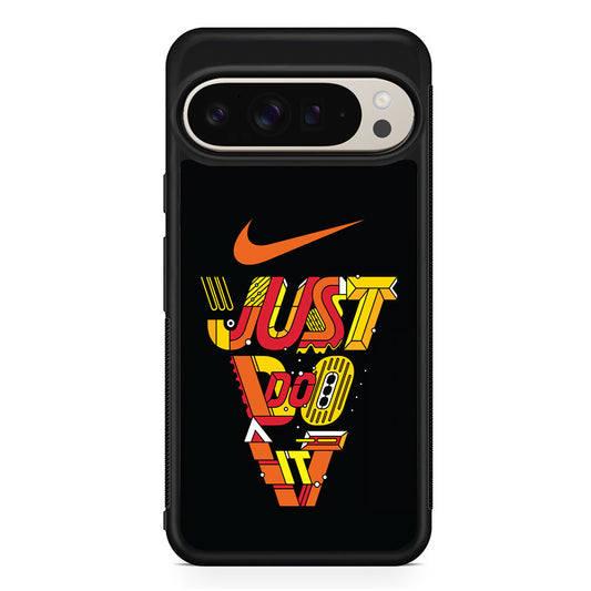 Nike Just Do It Sport Pattern Google Pixel 9 Pro Case | Slim Protective Cover