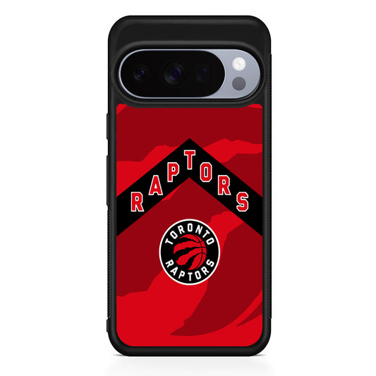 NBA Toronto Raptors Red Google Pixel 10 Pro Case | Slim Google Pixel 10 Pro Rubber Case