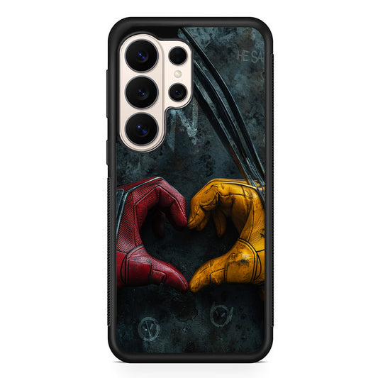 Deadpool and Wolverine Symbol of Love Samsung Galaxy S26 Ultra Case | Slim Protective Case for Samsung Galaxy S26 Ultra