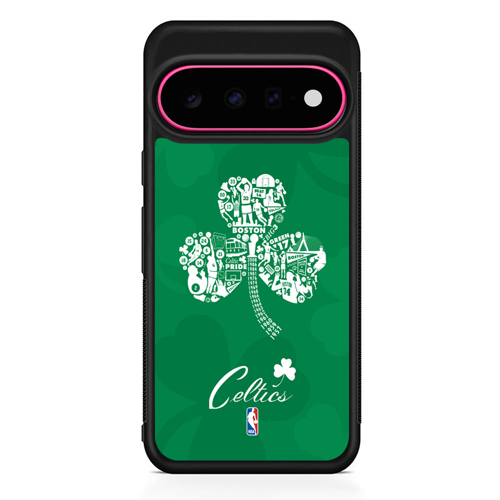 NBA Boston Celtics Logo Google Pixel 11 Case | Slim Shockproof Cover