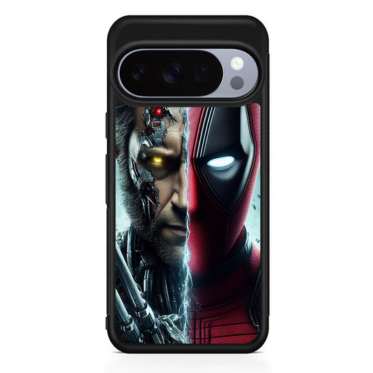 Deadpool and Wolverine Cooperation Google Pixel 10 Pro Case | Slim Google Pixel 10 Pro Rubber Case