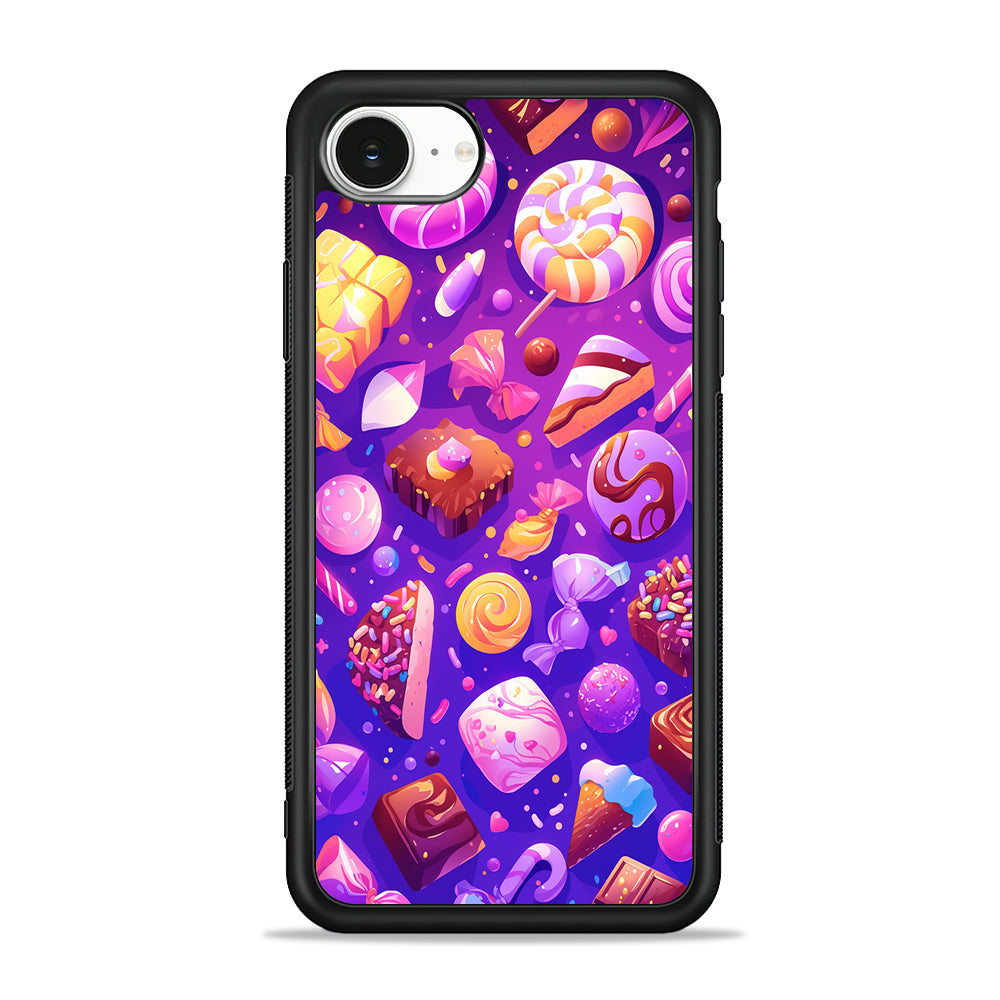 Various Kinds of Sweets and Candies iPhone 16e Case | Protective Phone Cover