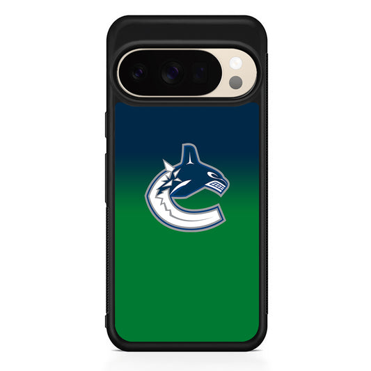 NHL Vancouver Canucks Gradation Google Pixel 10 Pro XL Case | Slim Google Pixel 10 Pro XL Protective Case