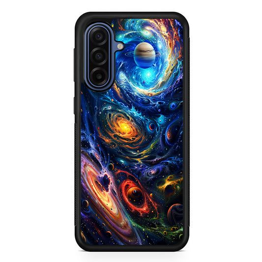 Colorful Galaxy Big Universe Samsung Galaxy A17 Case | Slim Protective Phone Cover