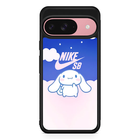 Nike Cinnamoroll Staring At Logos Google Pixel 9 Case | Durable Google Pixel 9 Cover