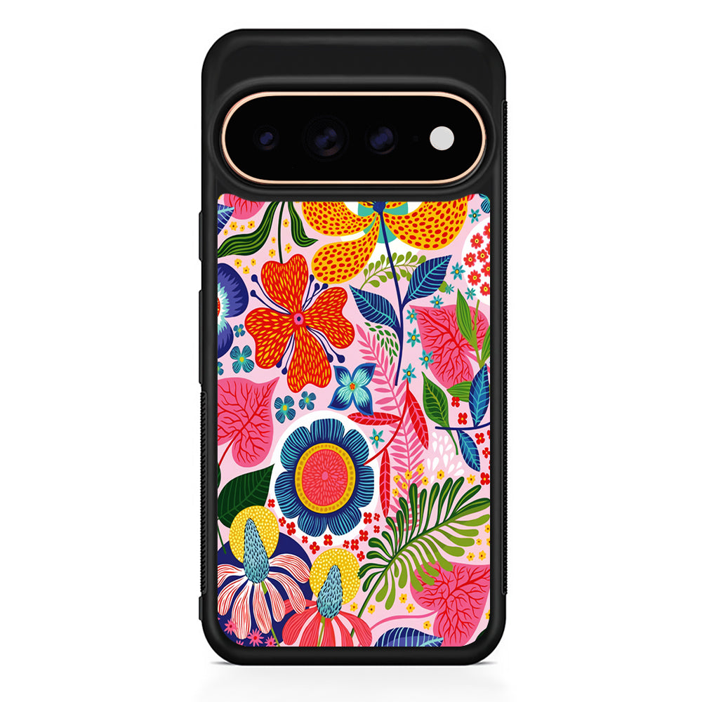 Exotic Floral Aesthetic Google Pixel 11 Pro Case - Stylish Protective Phone Case