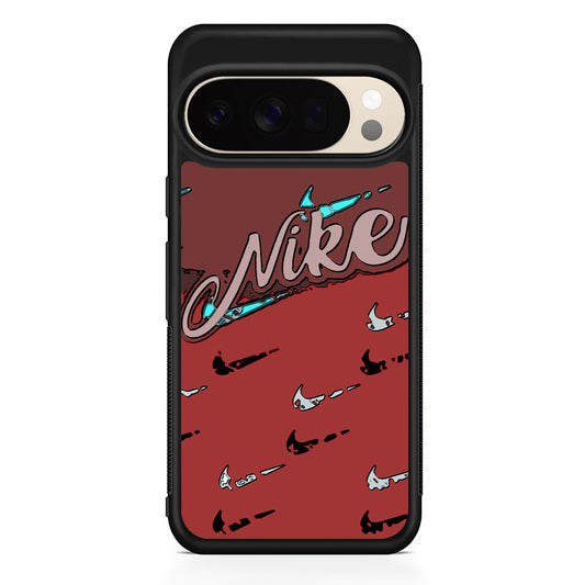 Nike Red Layer Art Google Pixel 10 Pro XL Case | Durable Google Pixel 10 Pro XL Cover