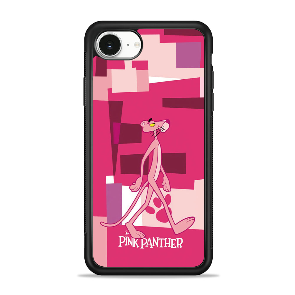 Pink Panther Walk Away iPhone 16e Case | Protective Phone Cover