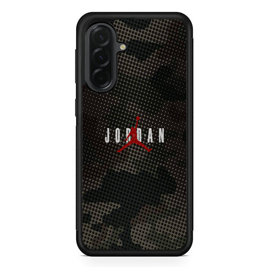 Air Jordan Gradation of Dark Camouflage Samsung Galaxy A36 Case | Slim Samsung Galaxy A36 Protective Case
