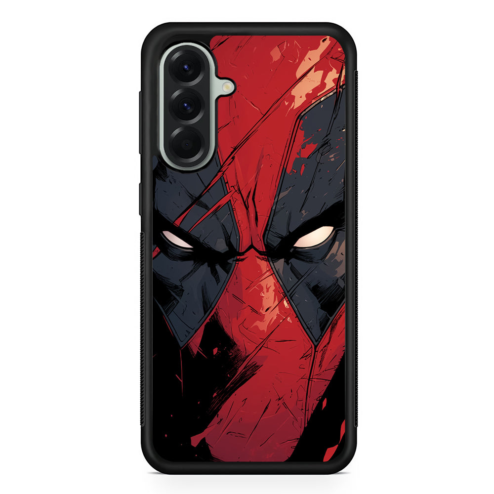 Deadpool Face Samsung Galaxy A56 Case | Samsung Galaxy A56 Protective Rubber Case