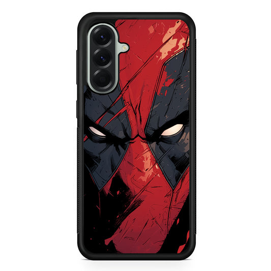 Deadpool Face Samsung Galaxy A56 Case | Samsung Galaxy A56 Protective Rubber Case