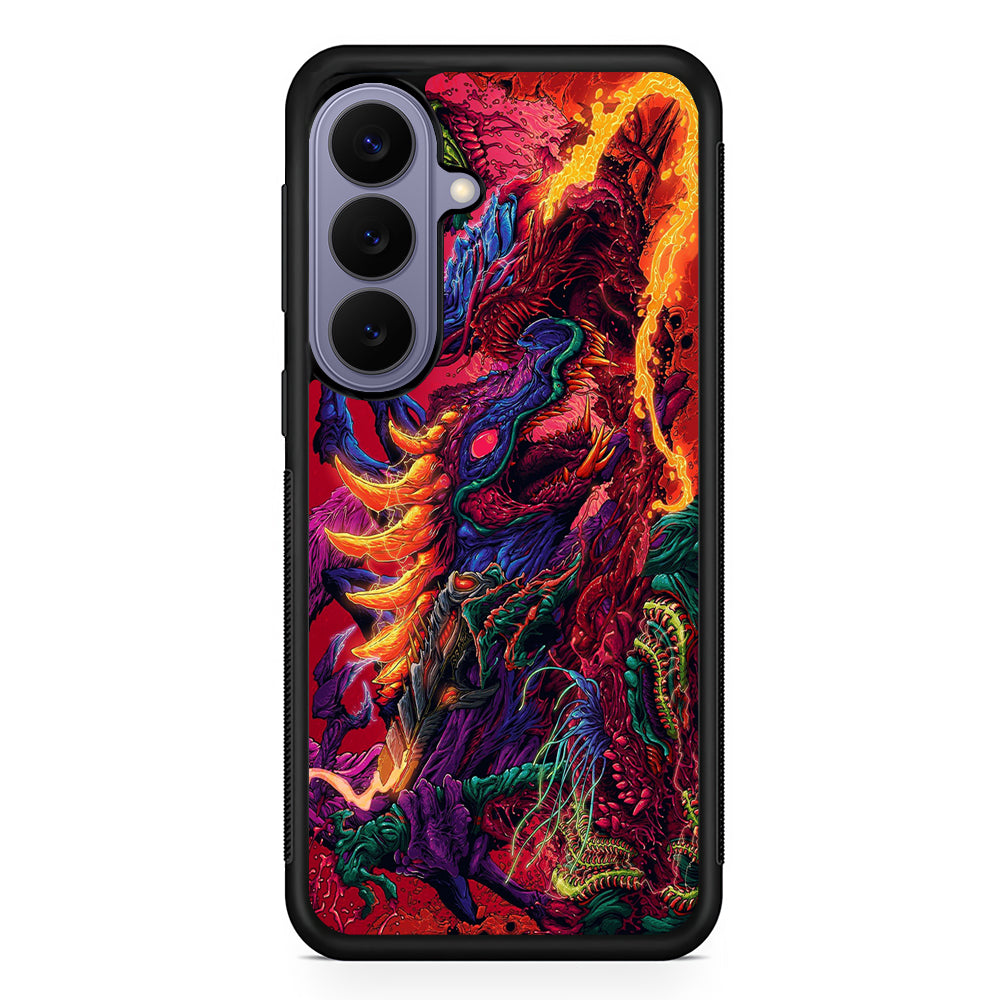CS GO Hyper Beast Art Samsung Galaxy S26 Case | Durable Rubber Case for Samsung Galaxy S26