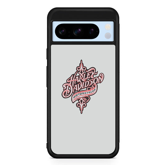 Harley Davidson Soft Grey Google Pixel 8 Pro Case | Premium Protective Case for Google Pixel 8 Pro